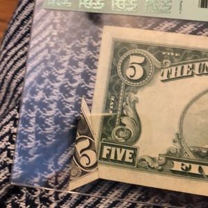 $5 Federal Reserve Note Error